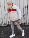 Herren Sweatshirt mit Reißverschluss Ecru DSTREET BX5432