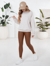Gewachste braune Damen Leggings Dstreet UY2725