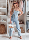 Damen-Jeansoverall mit Korsett GORSSANKA blau Dstreet EY2587