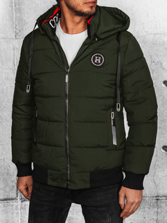 Herren Steppjacke Farbe Grün DSTREET TX4639_1