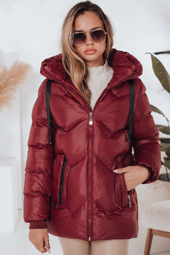 Damen Winterjacke SALVONA rot gesteppt Dstreet TY5005