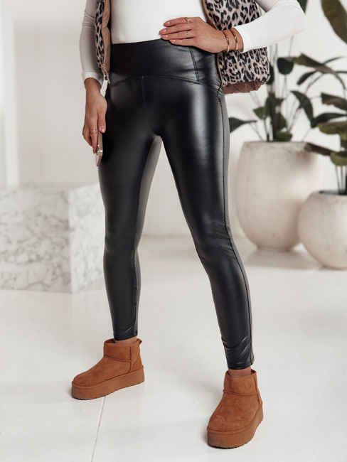 Gewachste Damen-Shorts ELLODIX schwarz Dstreet UY2230