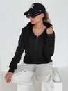 Damen Sweatshirt VICTORIA Schwarz BY0327