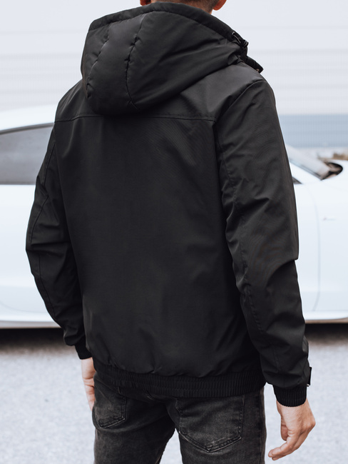 Herren Übergangsjacke schwarz Dstreet TX5031