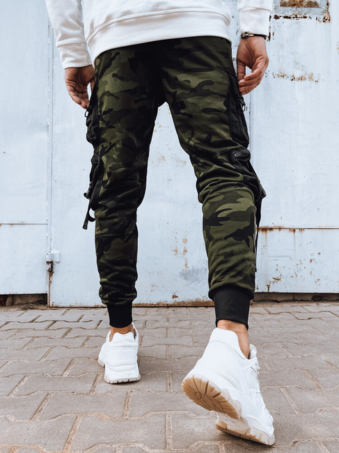 Herren Cargohosen Farbe Grün DSTREET UX4207