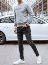 Herren Basic Sweatshirt Farbe Grau DSTREET BX5734