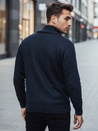 Herren Pullover ohne Knöpfe navy blau Dstreet WX2250z