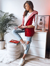 Damen Weste CRISTINA Rot Dstreet TY3471