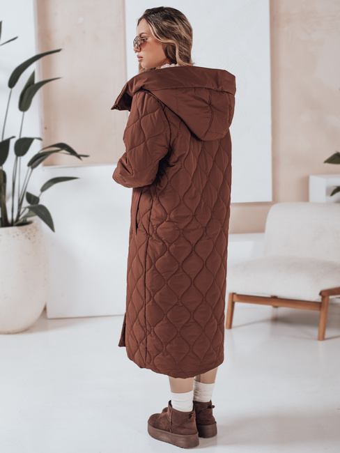 Damen Winterjacke LIKEMIRA gesteppt braun Dstreet TY4927
