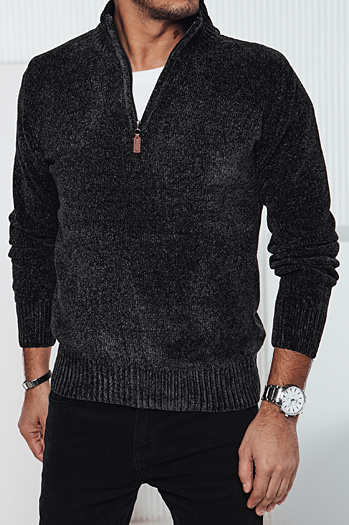 Dunkelgrauer Herren-Pullover Dstreet WX2237