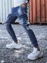 Herren Jeans Joggerhose Blau Dstreet UX3285