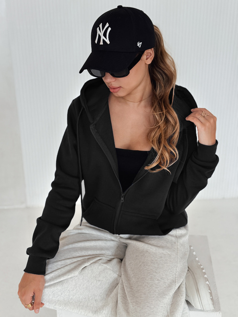 Damen Sweatshirt VICTORIA Schwarz BY0327