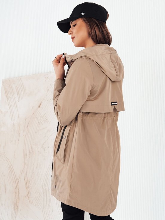 Damen Parka PERTHA Farbe Beige DSTREET TY4248