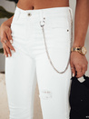 Damen Jeans mit hoher Taille ALEX Farbe Weiß DSTREET UY1878