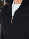 Herren Kragen Sweatshirt schwarz Dstreet BX5885