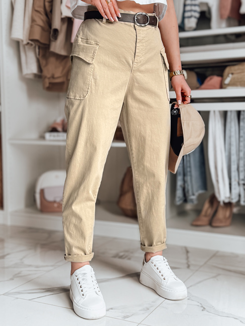 Damen Baggy-Hose GOTRENDI dunkelbeige Dstreet UY2525