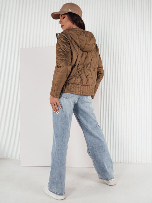 Damen Übergangsjacke FALES Farbe Camel DSTREET TY4206
