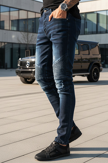 Herren Jeanshose Blau Dstreet UX3804