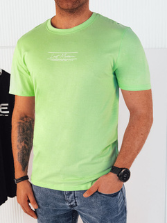 Herren T-shirt mit Aufdruck Farbe Grün DSTREET RX5472_1