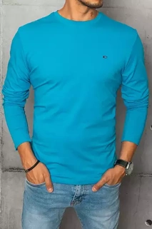 Herren Longsleeve Türkis Dstreet LX0538