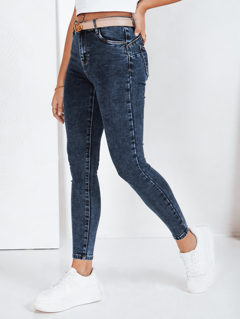 Damen Push Up Jeans navy blau Dstreet UY2785