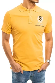 Herren Poloshirt Gelb Dstreet PX0358