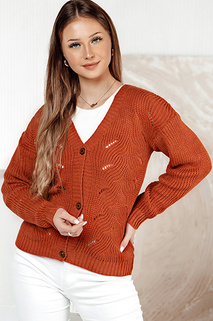 Damen KNITVIA Pullover rot Dstreet MY2420