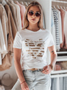 Damen Herz T-shirt MARISS weiß Dstreet RY2739