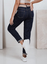 Damen Mom Fit Jeans navy blueDstreet UY2781