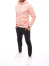 Herren Trainingsanzug-Set Farbe Rosa-Schwarz DSTREET AX0641