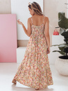 FLORALUSH Maxikleid mit Blumenmuster in Rot und Lila von Dstreet EY2637