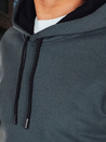 Herren Basic Hoodie dunkelgrau Dstreet BX5863