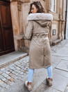 Damen Winter Parka Jacke HARPERSOFT beige Dstreet TY3687
