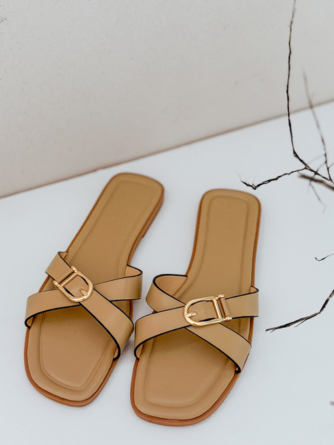 Damen-Flip-Flops BELICCA khaki Dstreet ZY0979