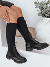 Damen Sockenstiefel schwarz Dstreet ZY1014