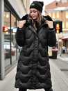 Lange Damen Steppjacke WINTERACT schwarz Dstreet TY4775