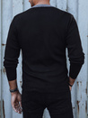 Grauer und schwarzer Herren-Pullover Dstreet WX2206