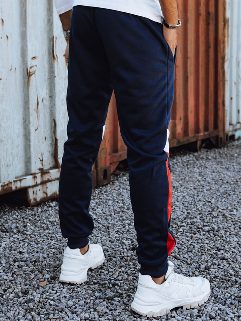 Marineblaue Herren-Sweatpants Dstreet UX4455