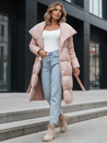 Damen Lange Mantel FAVI Farbe Rosa DSTREET TY3090