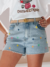 Damen Denim-Shorts STARSHINE blau Dstreet SY0463