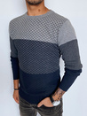 Herren Klassische Pullover Farbe Grau DSTREET WX2131
