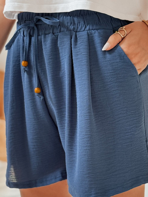 Damen Stoffshorts SUMMER TRIP blau Dstreet SY0434
