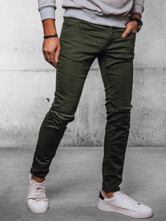 Herren Jeanshosen Farbe Grün DSTREET UX4086_2