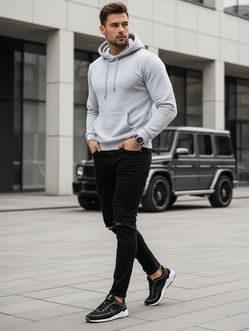 Herren Jeanshosen Farbe Dunkelgrau DSTREET UX3852