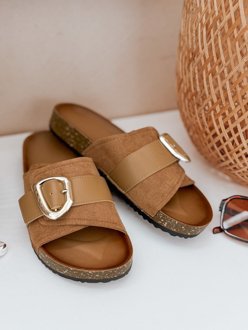 Damen Flip-Flops NOLVINA beige Dstreet ZY0977