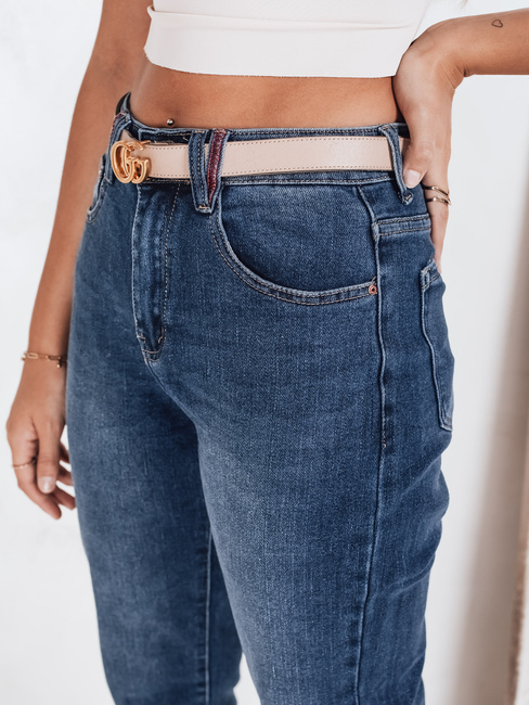 Damen Mom Fit Jeans blau Dstreet UY2773