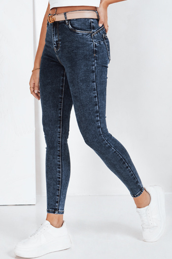 Damen Push Up Jeans navy blau Dstreet UY2785