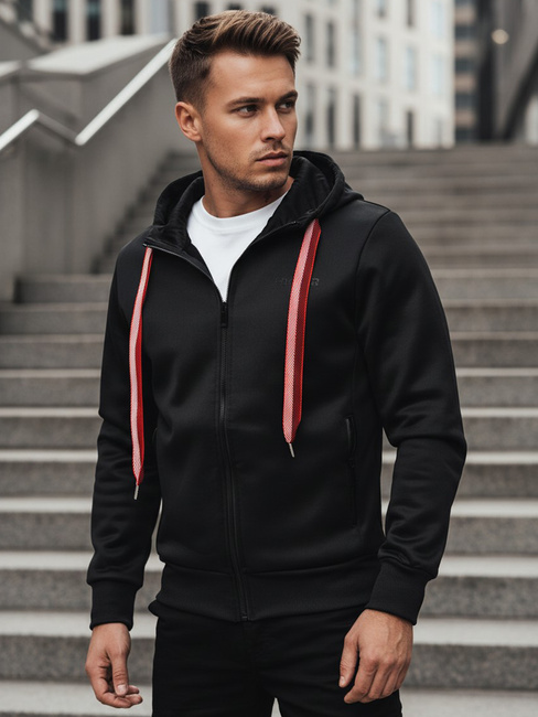 Herren Kapuzenpulli schwarz Dstreet BX5858