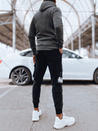 Herren Sweatshirt mit Aufdruck Farbe Anthrazit DSTREET BX5705