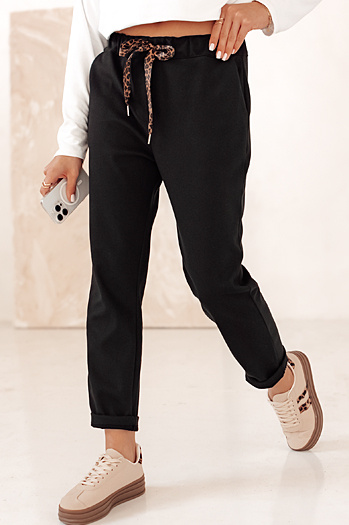 Damen COMFYSTY Freizeithose schwarz Dstreet UY2296